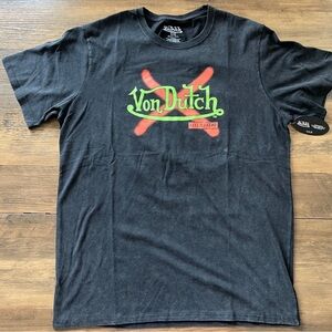Von Dutch Black XL T-Shirt for Men